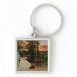 Woman of Frankfurt, 1858 keychains