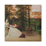 Woman of Frankfurt, 1858 magnets