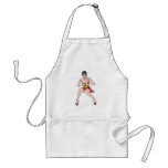 Woman Opening Gift Aprons