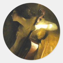 Woman Playing Cello Sticker