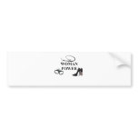 WOMAN POWER bumper stickers
