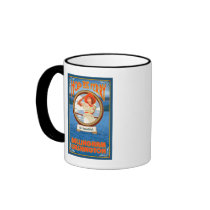 Woman Riding Ferry - Bellingham, Washington Mugs