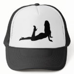 Woman_Silhouette_laying hats