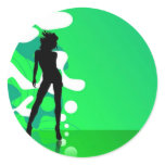 Woman stickers