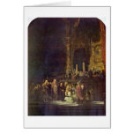 Woman Taken In Adultery By Rembrandt Van Rijn Cards