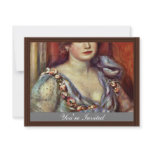 Woman With A Fan By Pierre-Auguste Renoir (Best Qu invitations