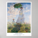 Woman with a Parasol - Madame Monet and Her Son posters