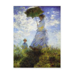 Woman with a Parasol Postcard
