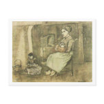 Woman with Baby, Vincent van Gogh postcards