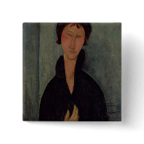 Woman with Blue Eyes, c.1918 Pin