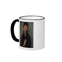 Woman with Blue Eyes, c.1918 Coffee Mugs
