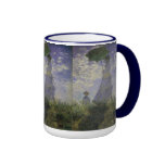 Woman with Parasol by Monet, Vintage Impressionism Coffee Mug