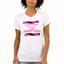 Woman with Power Tools t-shirts