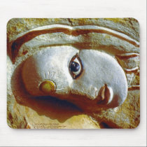 Woman with the Sun at her Forehead/Mousepad mousepads