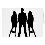 womanizer sexy male greeting card