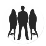 womanizer sexy male stickers