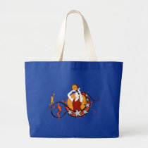 Woman's Basketball Illustration bags