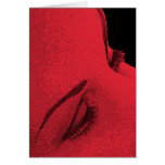 Woman's Eyes and Eye Lashes Greeting Cards