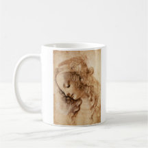 Woman's Head Coffee Mug