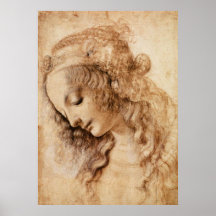 Woman's Head Print