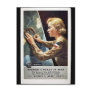 Woman's Place In War! Postcard