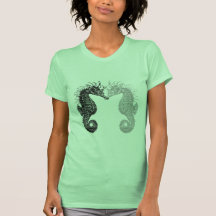 woman's seahorse t t shirt