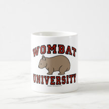 Wombat University Mug