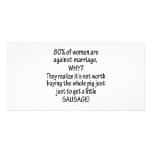Women Against Marriage photo cards