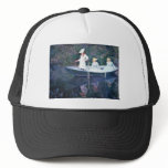 Women Boating - Claude Monet hats