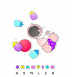 Women Bowling t-shirts
