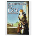 Women Britain Say, Go flyers