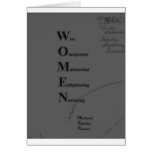 Women cards