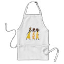Women carrying water aprons
