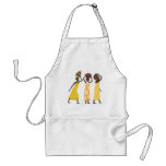Women carrying water aprons