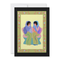 women chatting