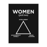Women Diagram - pick two postcards
