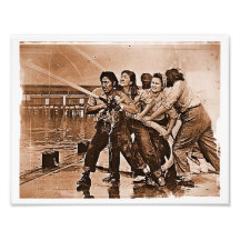 Women Firefighters Pearl Harbour December 7th Photo