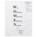WOMEN flyers