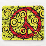WOMEN FOR PEACE mousepads