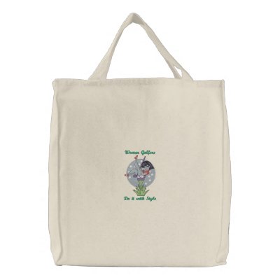 Women Golfers Bag by Embroidery4U