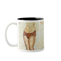 Women in 'bikinis' mug