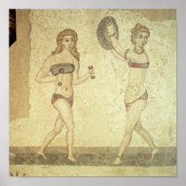 Women in 'bikinis' print