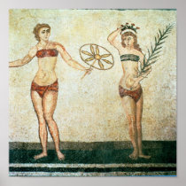 Women in 'bikinis' print