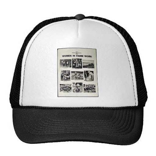 Women In Farm Work Hats