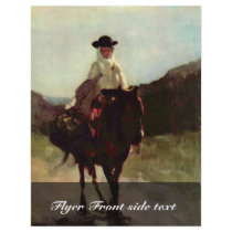 Women In Rucar By Grigorescu Nicolae Flyers