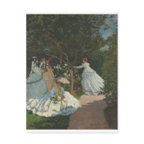 Women in the Garden (1866) Post Cards