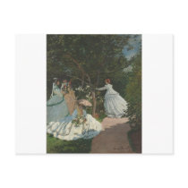 Women in the Garden (1866) Post Cards