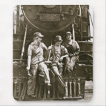 Women Locomotive Mechanics 1918 WWI Mouse Pad