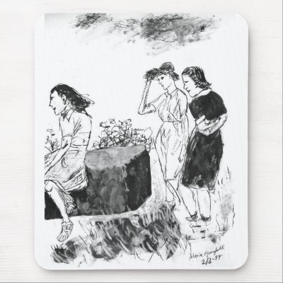 Women Mousepad by maritune