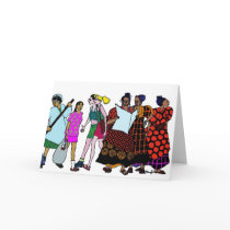 Women of the World - 2 Greeting Cards
